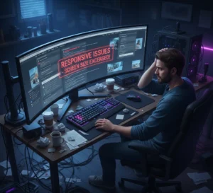 Responsive Issues on Large Monitors