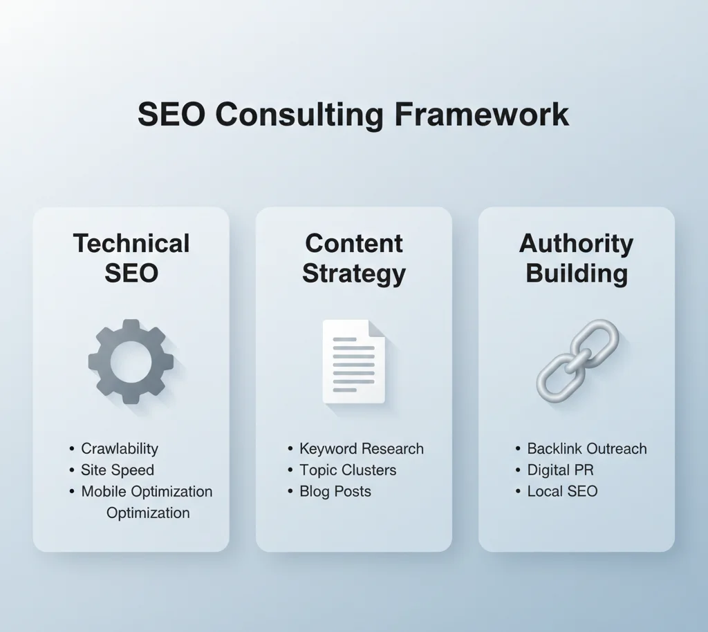 SEO consulting framework