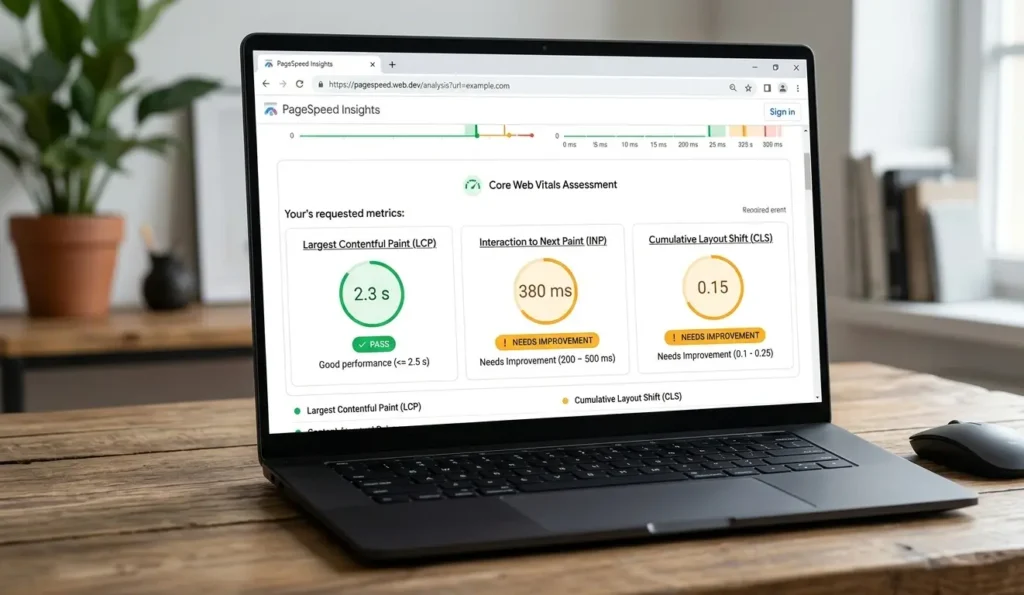 Page Speed and Core Web Vitals